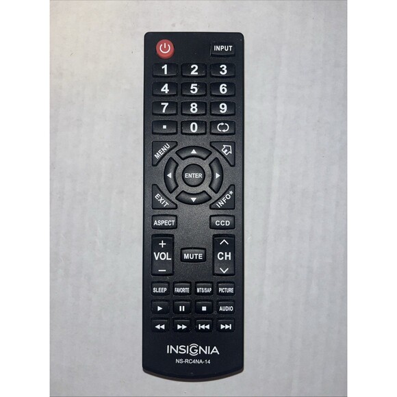 Genuine Insignia NS-RC4NA-14 Remote Control - Picture 1 of 3